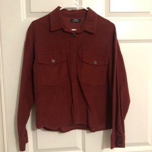 Red blouse